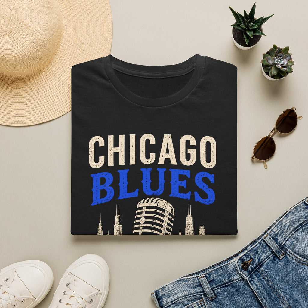 Where the Blues Lives Chicago Blues T-Shirt