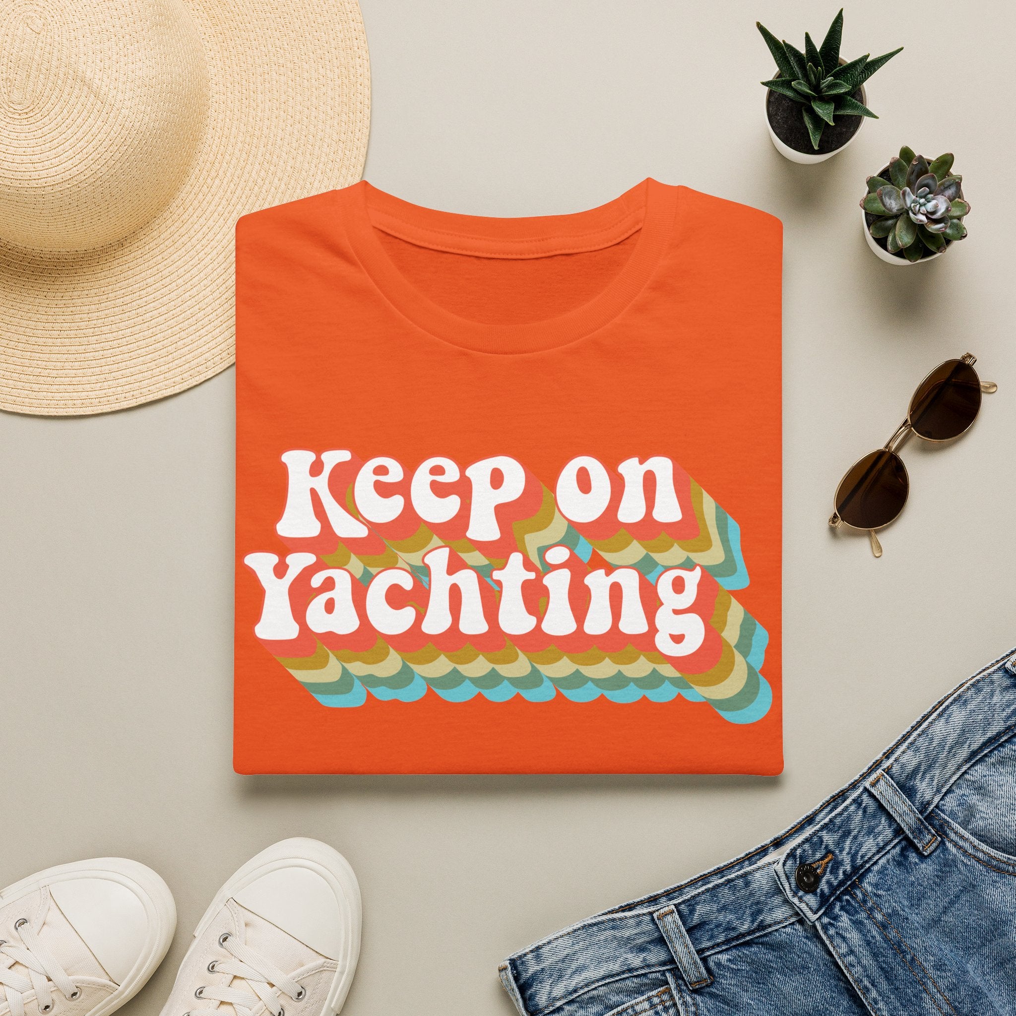Keep on Yachting - Yacht Rock T-Shirt