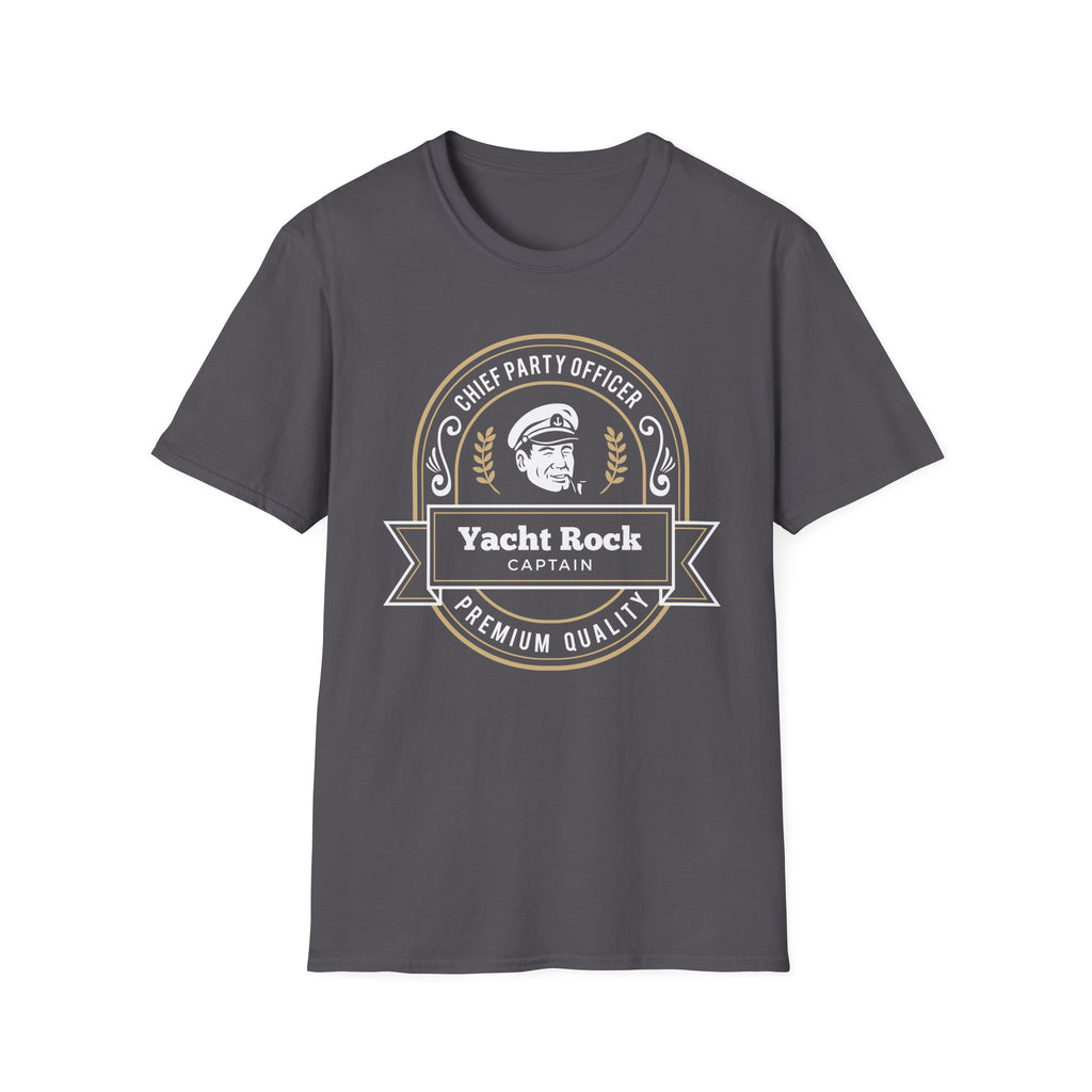 Chief Party Officer Yacht Rock Captain T-Shirt