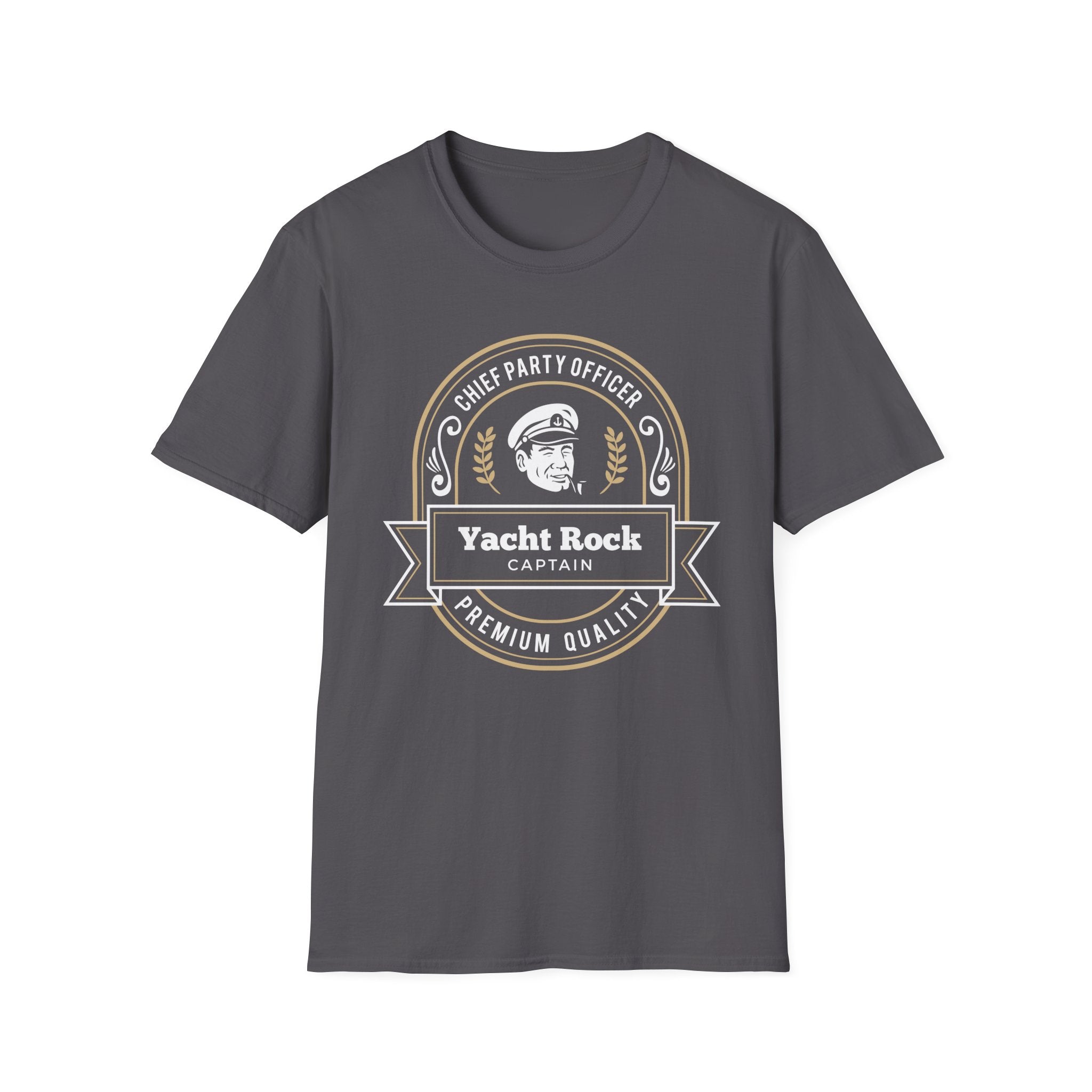 Chief Party Officer Yacht Rock Captain T-Shirt