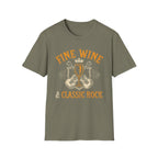 Fine Wine and Classic Rock T-Shirt