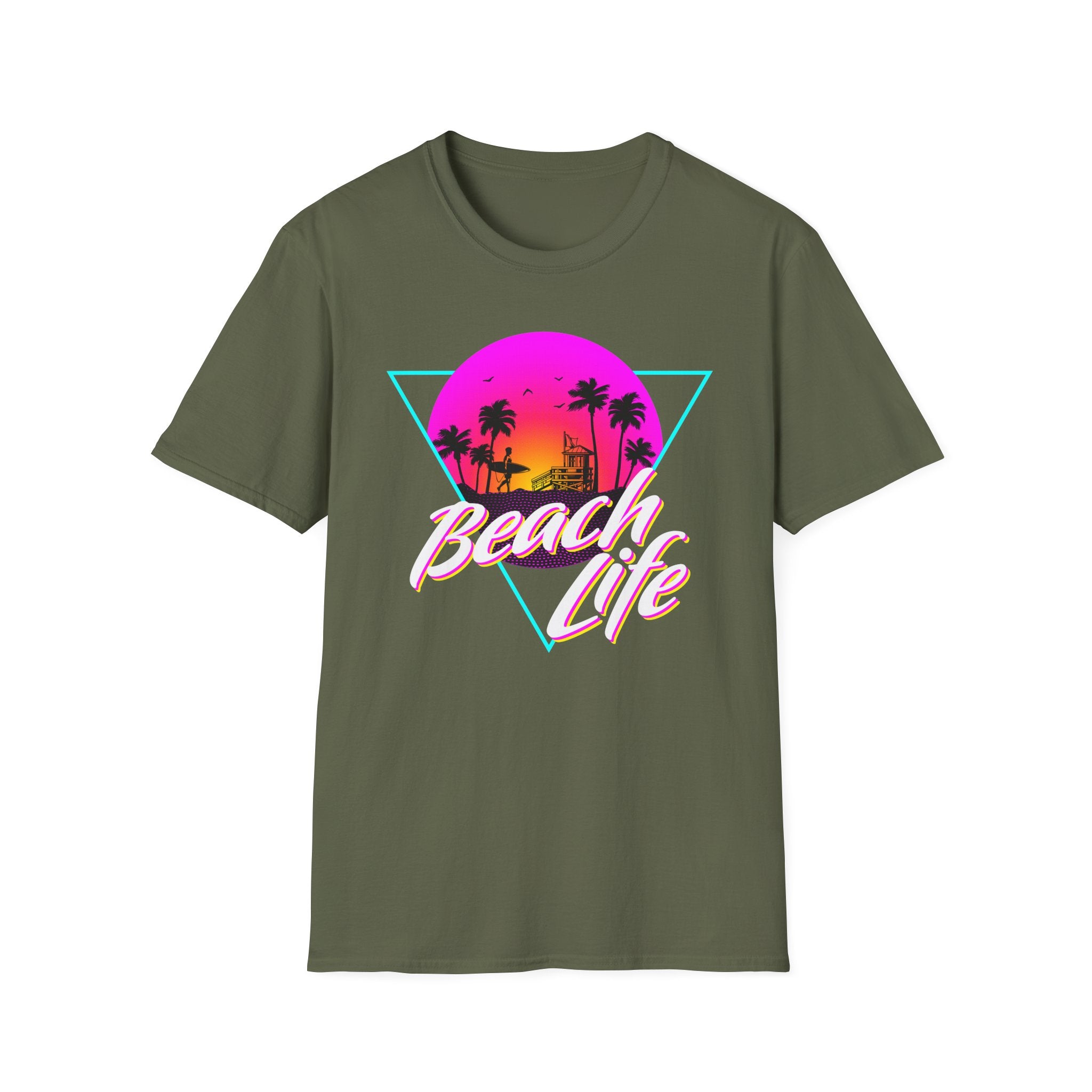 Beach Life 80s Vacation T-Shirt