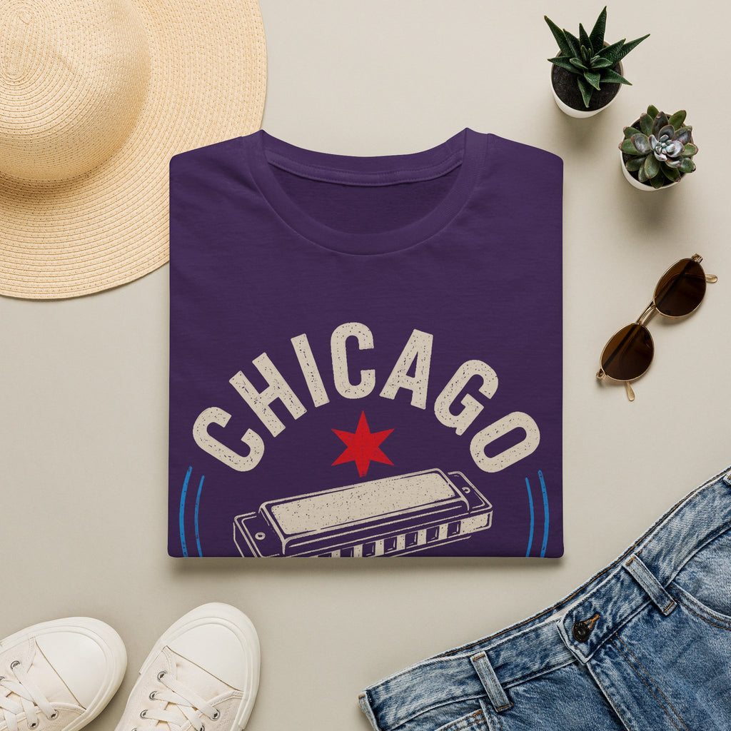 Born on the South Side Chicago Blues T-Shirt