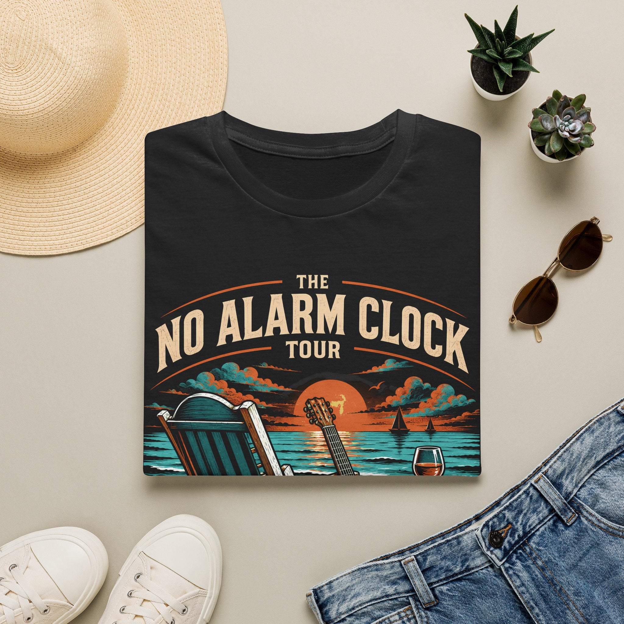 No Alarm Clock Tour T-Shirt