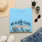 No Alarm Clock Tour Retirement T-Shirt