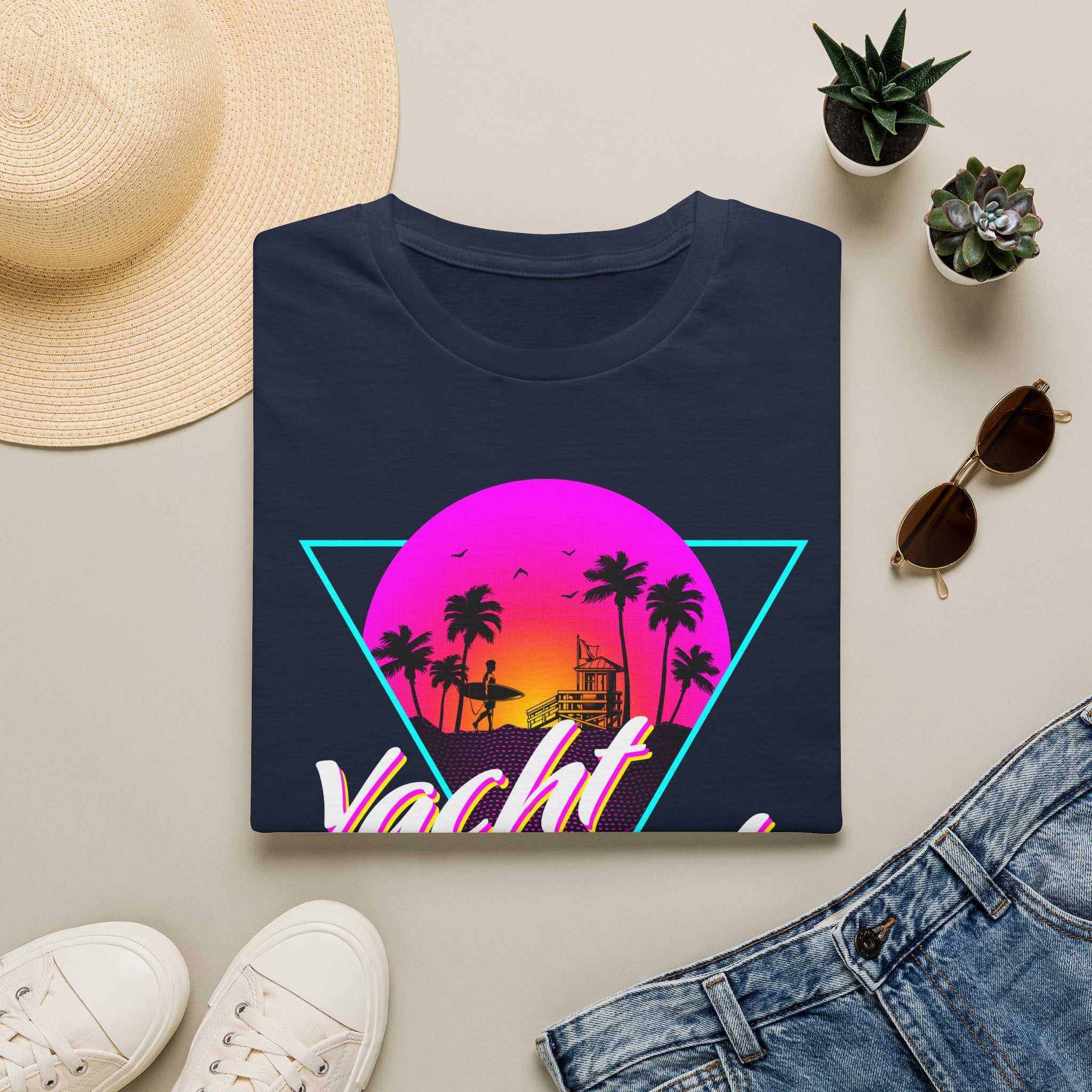 80s Sunset Yacht Rock T-Shirt