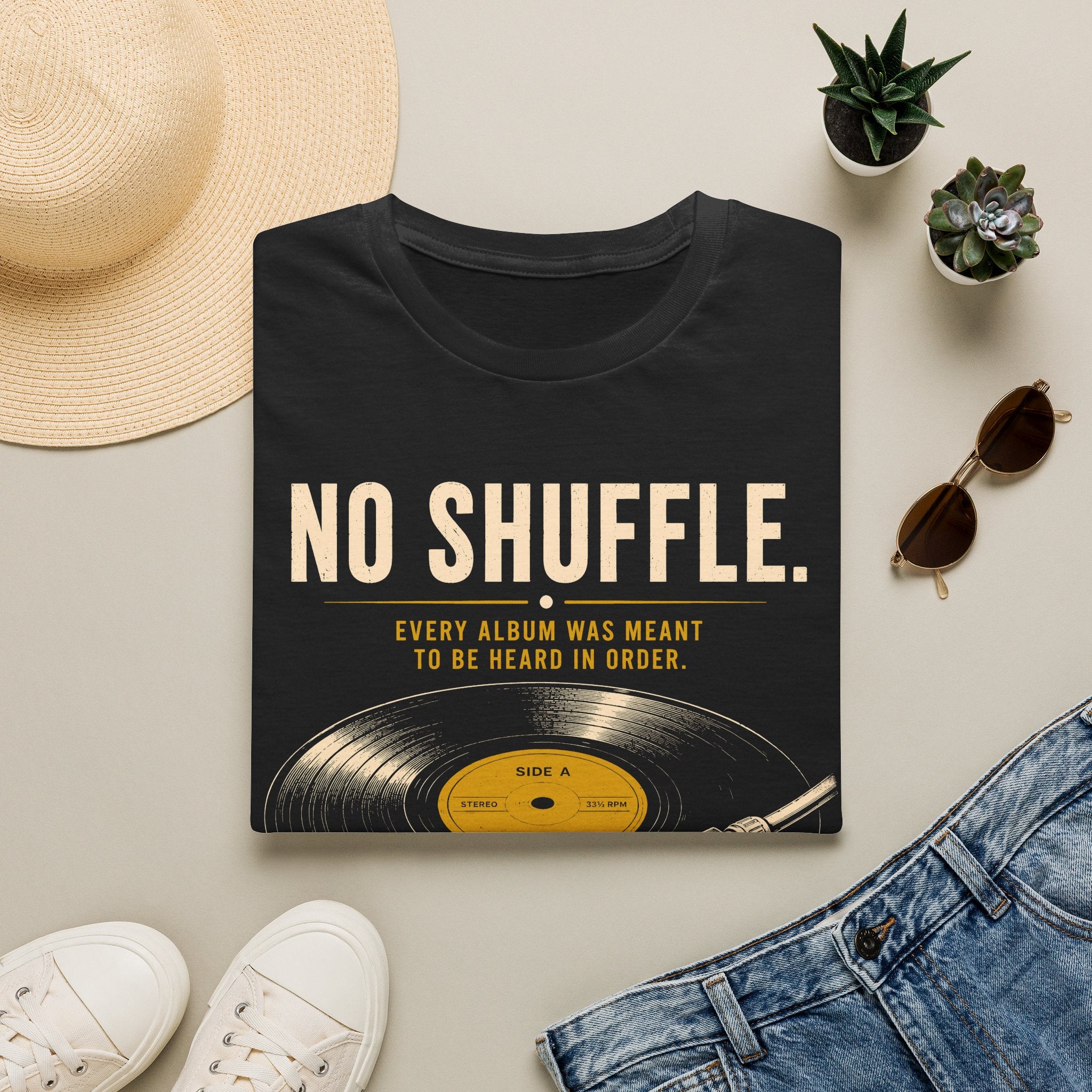 No Shuffle Audiophile T-Shirt