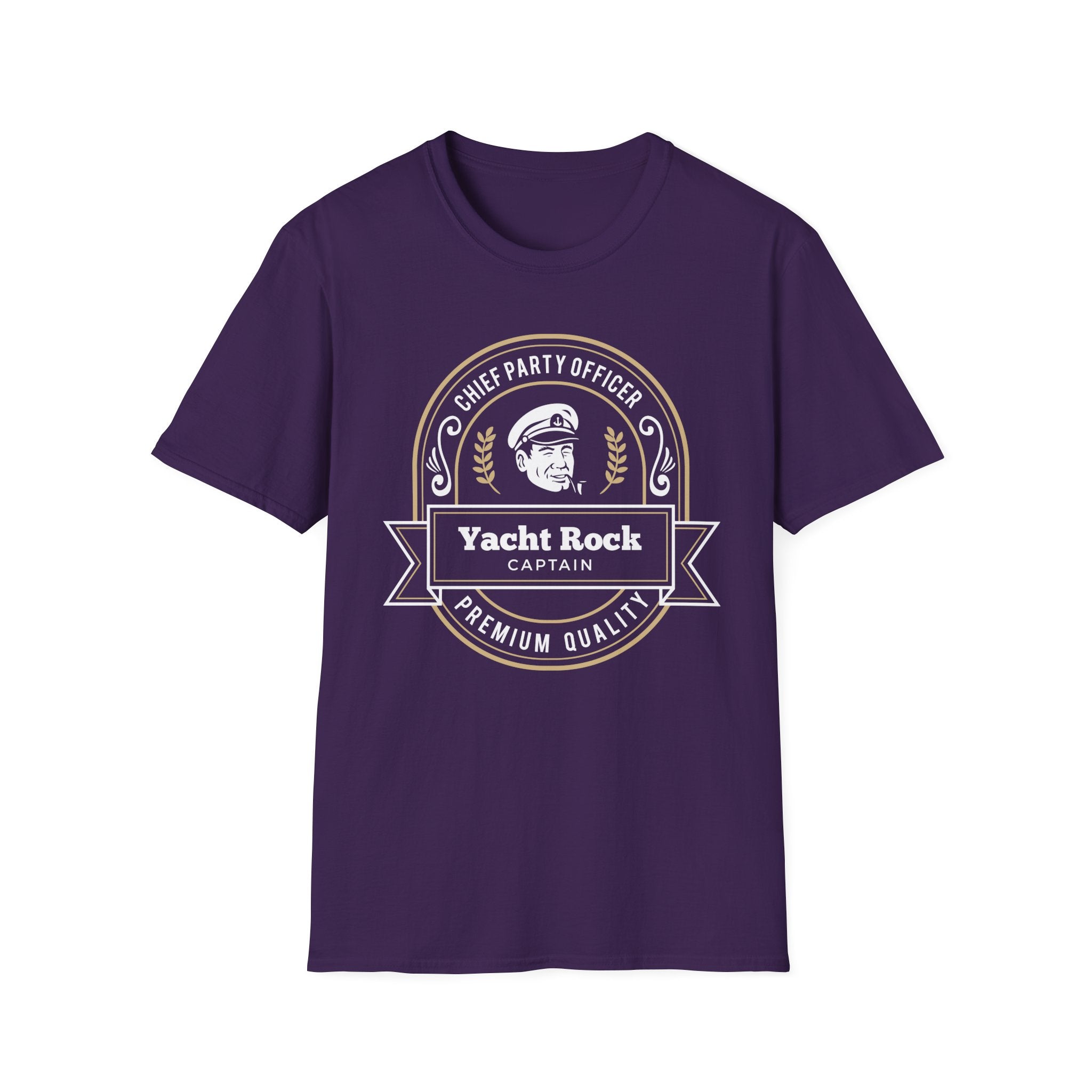 Chief Party Officer Yacht Rock Captain T-Shirt