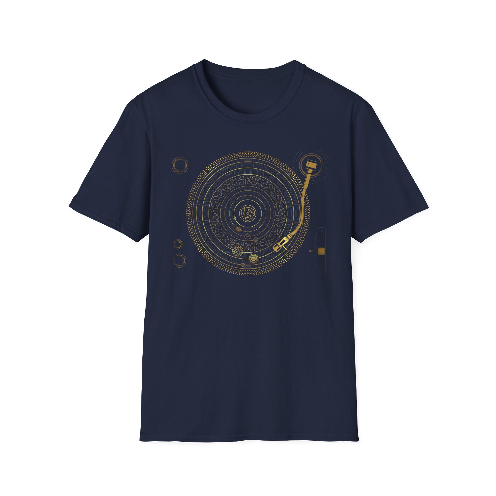 Solar System Vintage Turntable T-Shirt