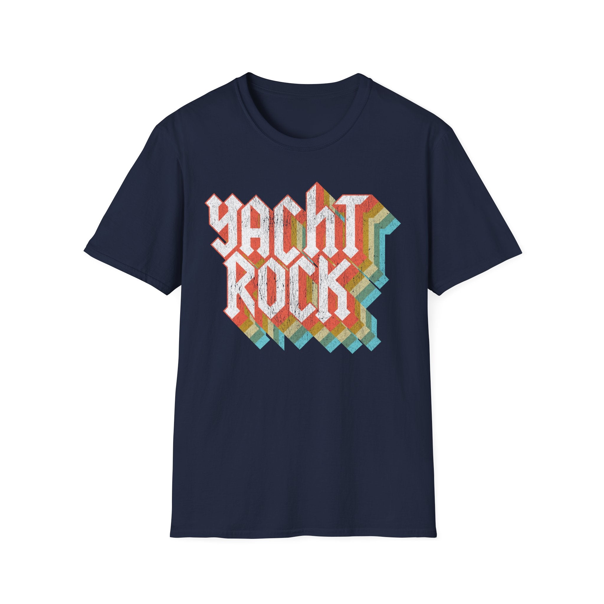 Heavy Metal Faded Yacht Rock T-Shirt