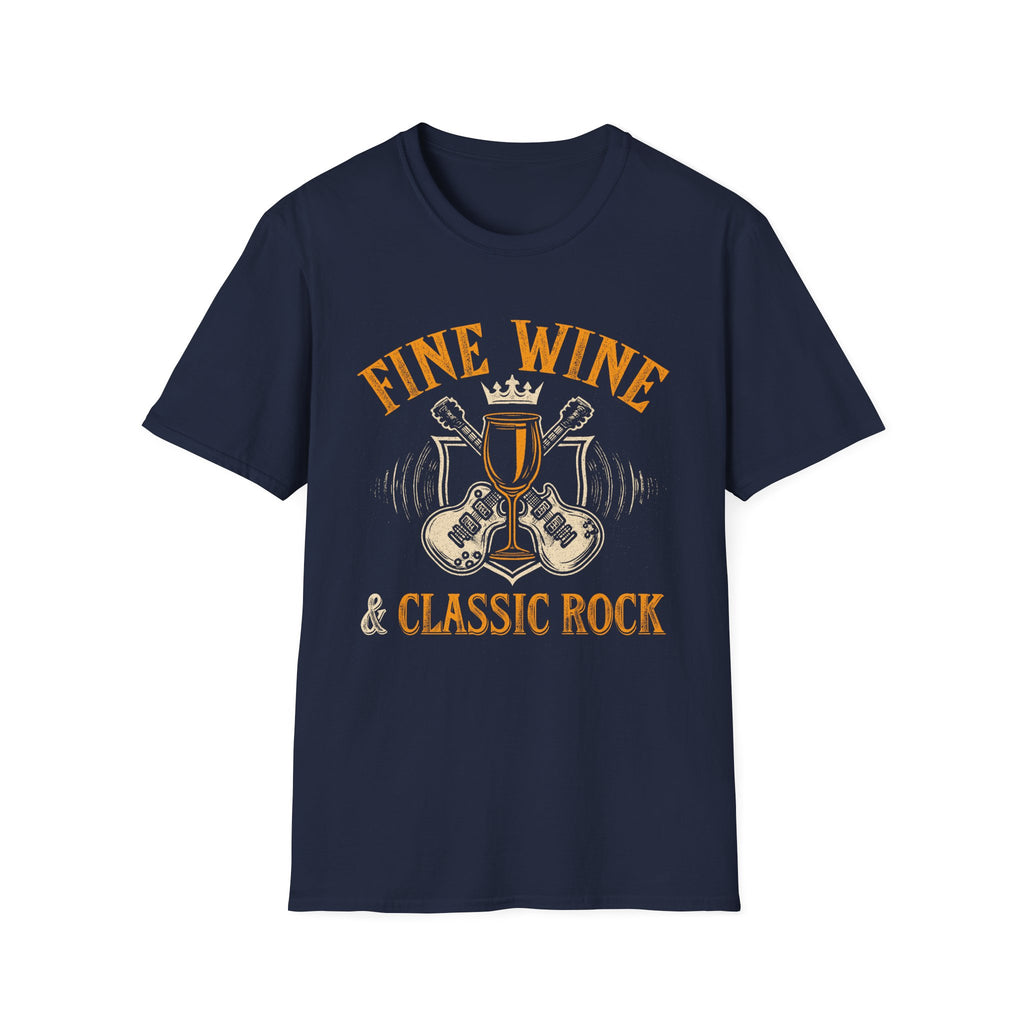 Fine Wine and Classic Rock T-Shirt