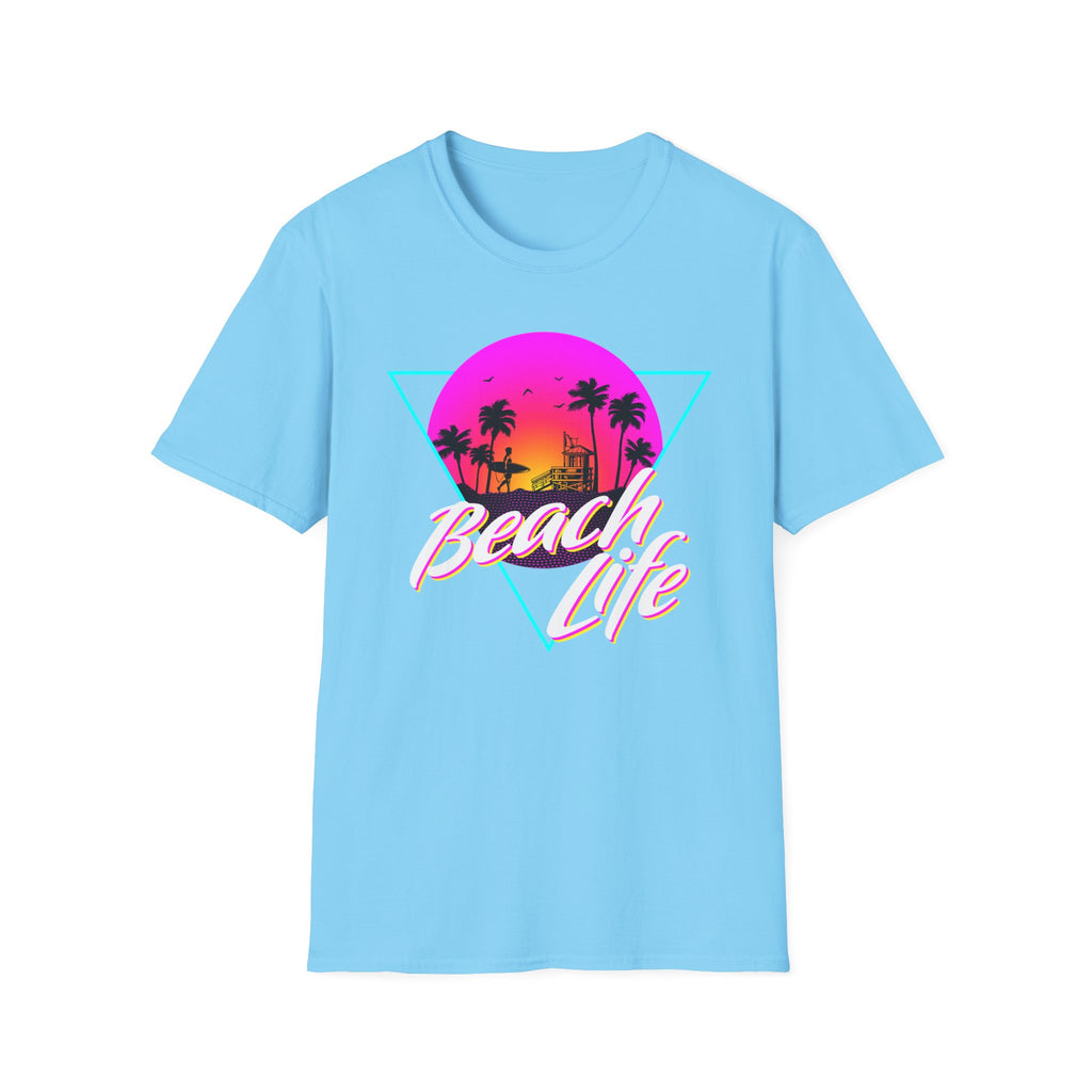 Beach Life 80s Vacation T-Shirt