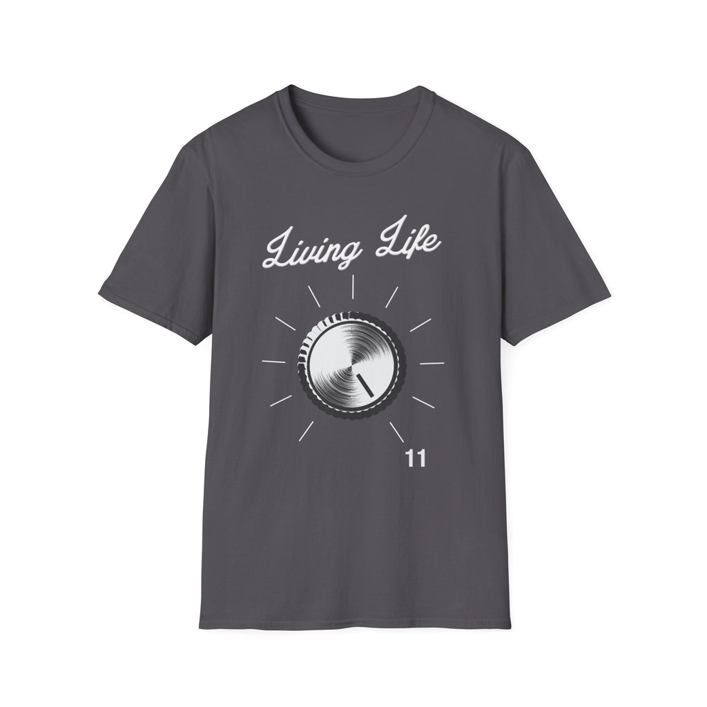 Volume Knob Living Life on Eleven T-Shirt