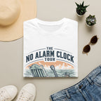 No Alarm Clock Tour Retirement T-Shirt