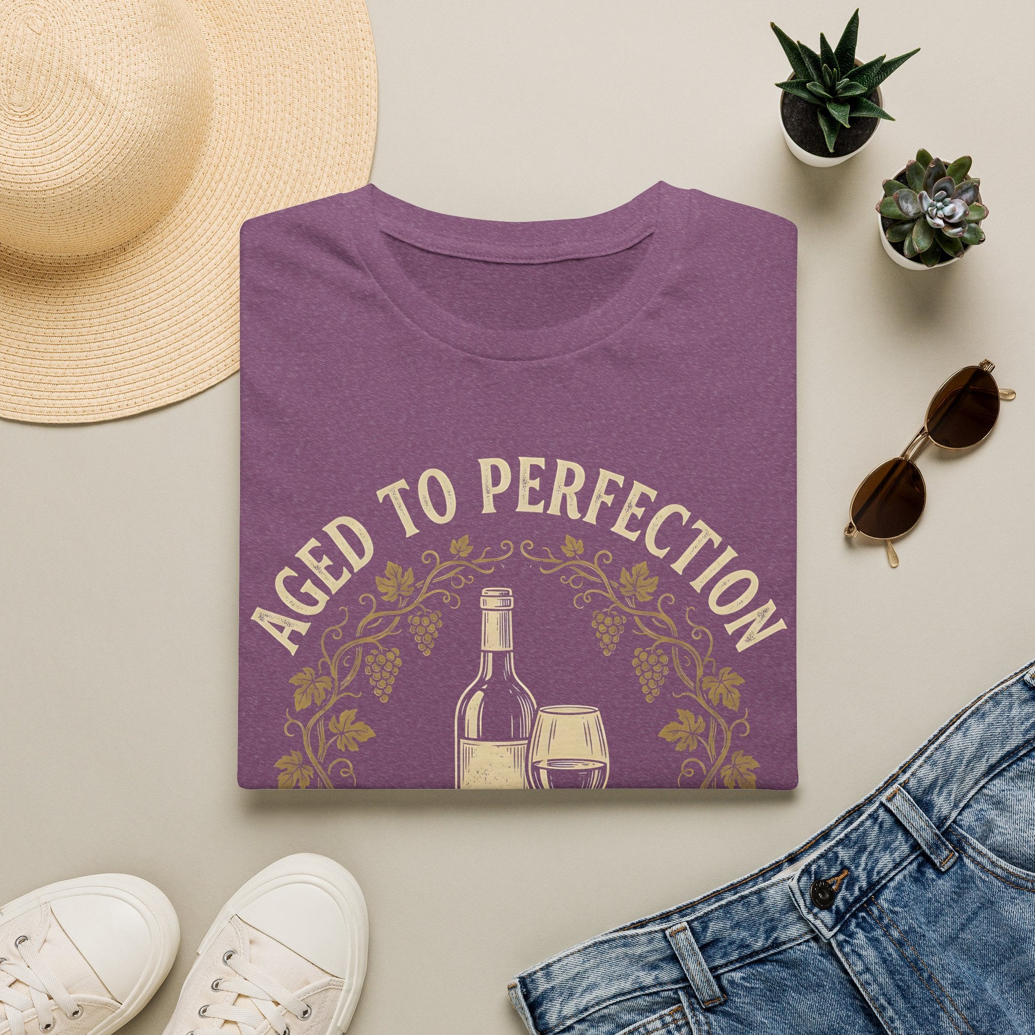 Aged to Perfection Wine Tour T-Shirt