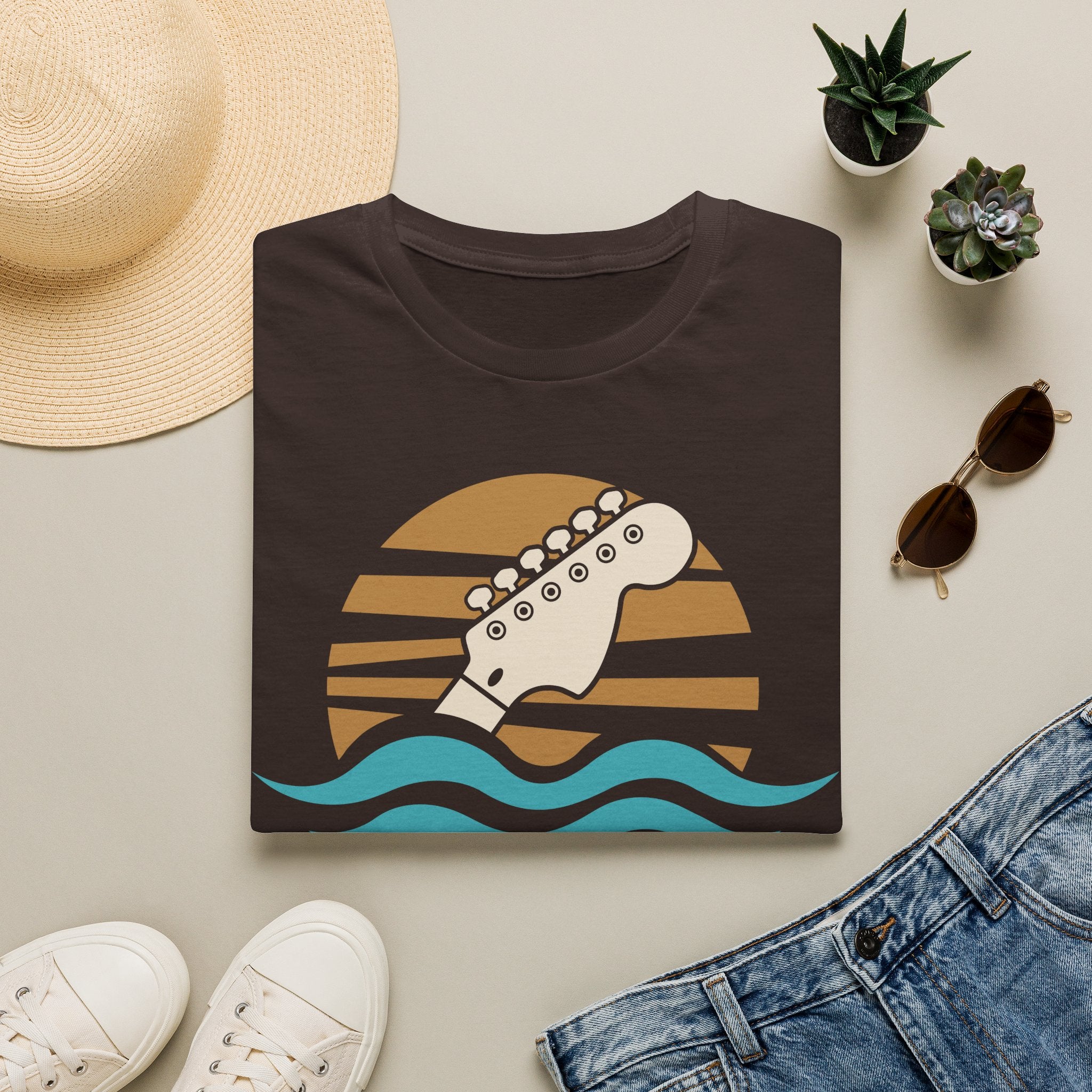 Sunset Guitar T-Shirt