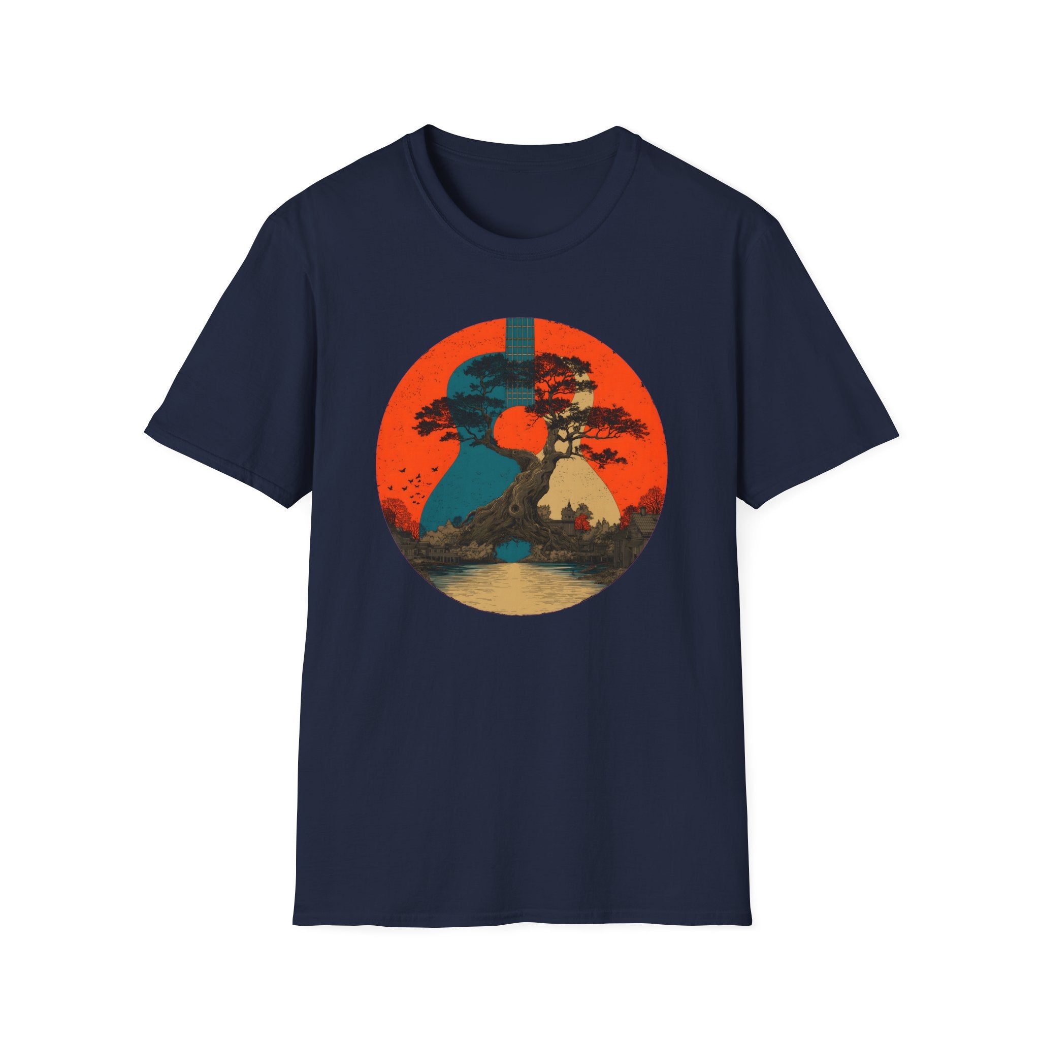 Tree of Life Acoustic Guitar T-Shirt