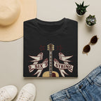 6 String Outlaw Nashville Country Guitar T-Shirt