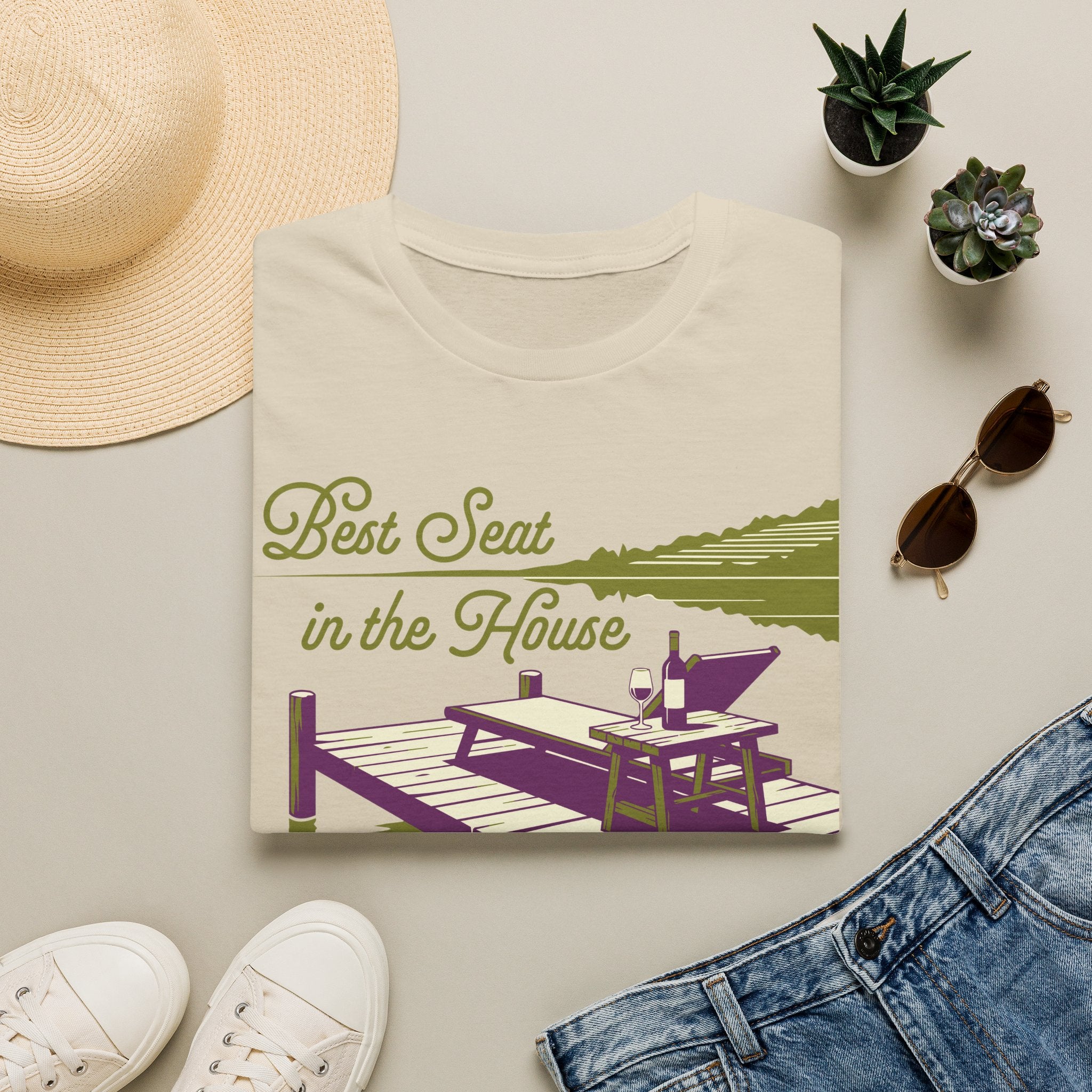 Best Seat in the House Vacation Retirement T-Shirt