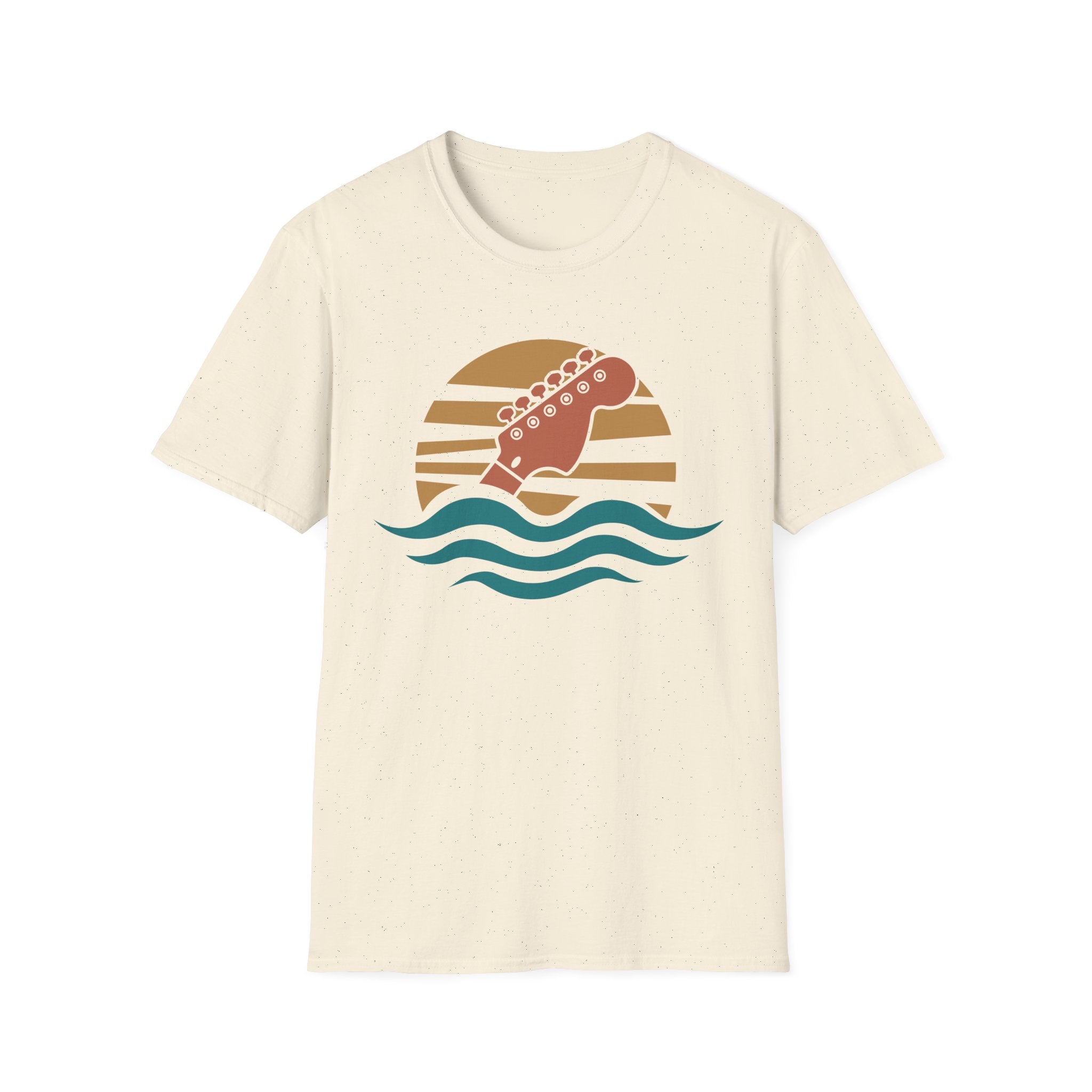 Second Set Society Sunset Guitar T-Shirt