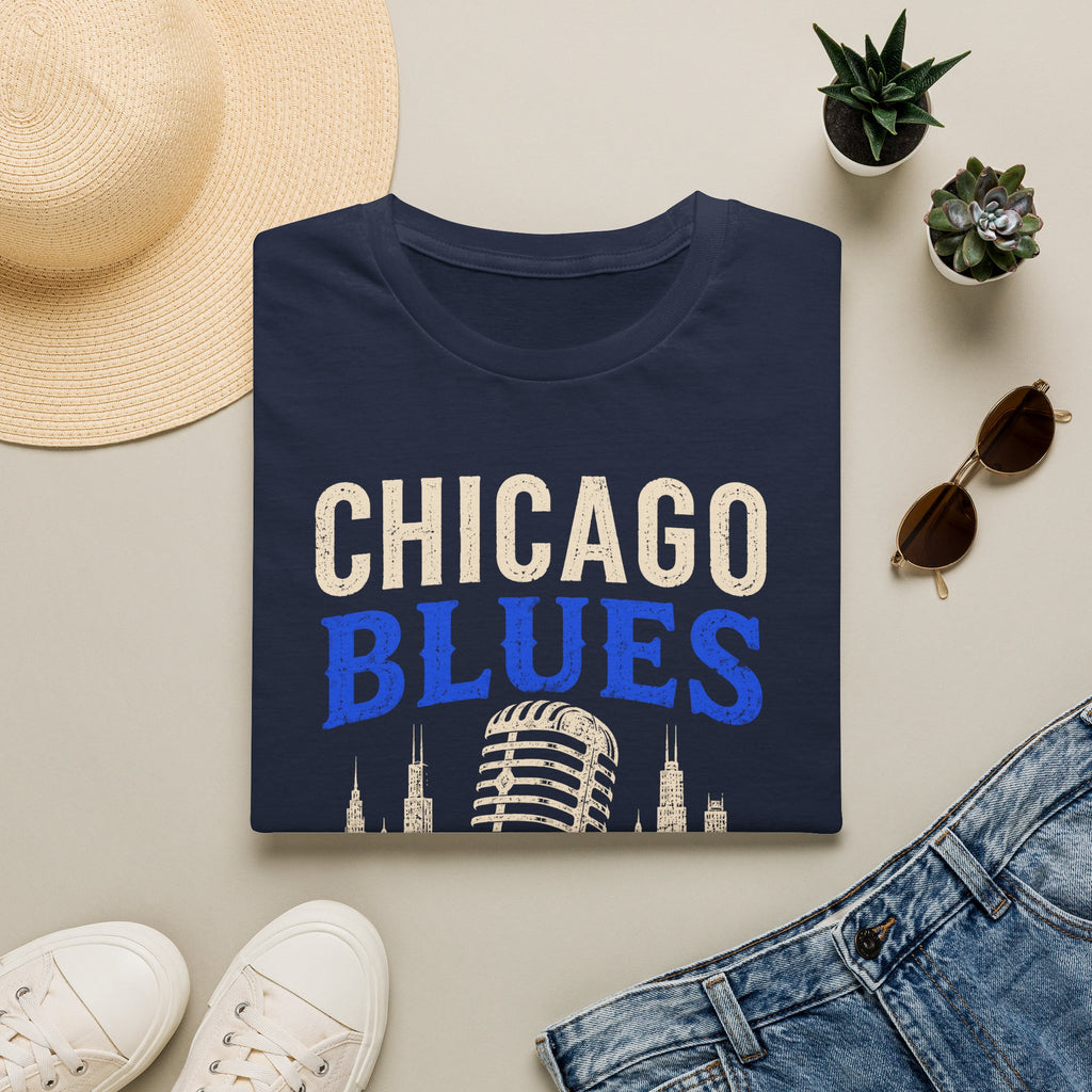 Where the Blues Lives Chicago Blues T-Shirt