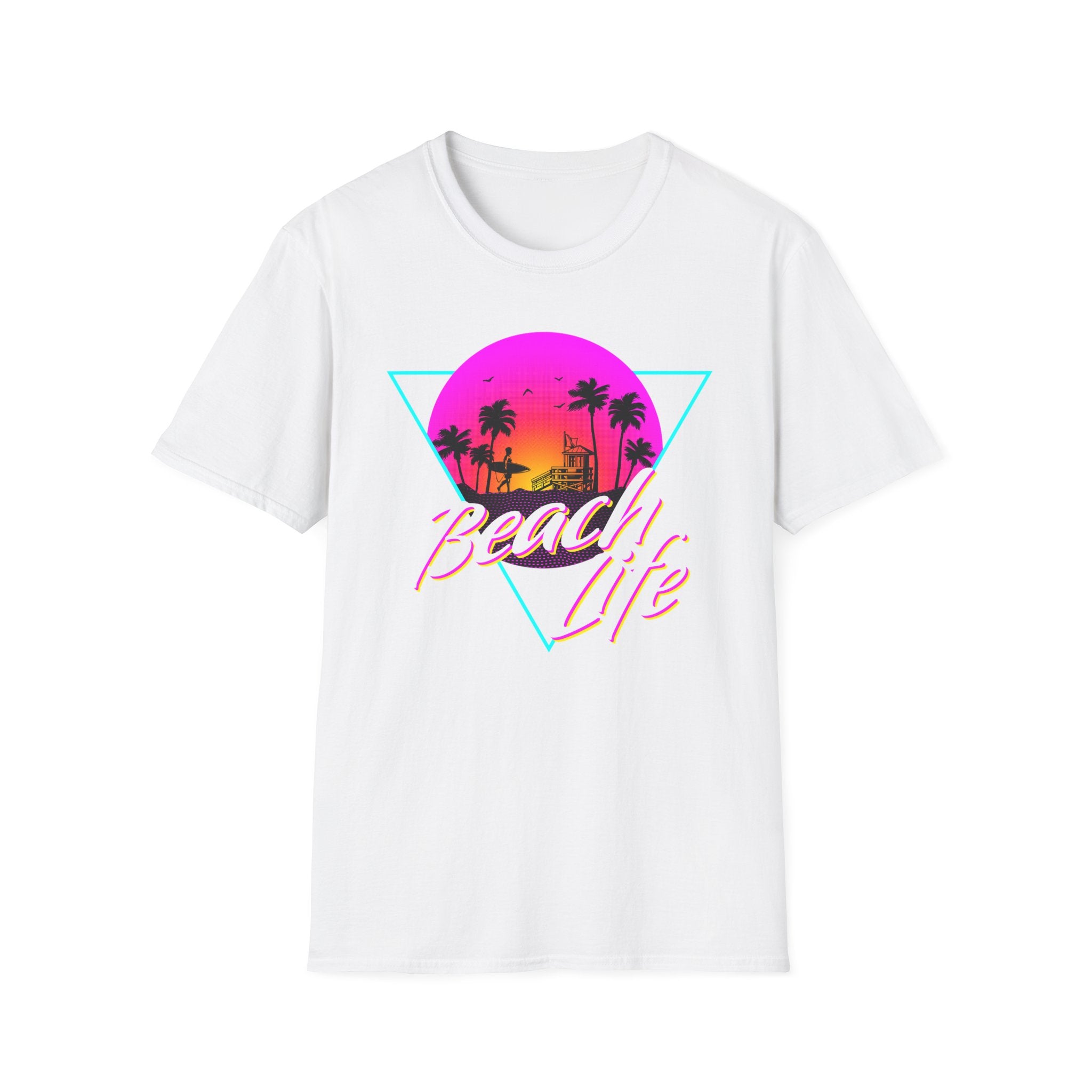 Beach Life 80s Vacation T-Shirt