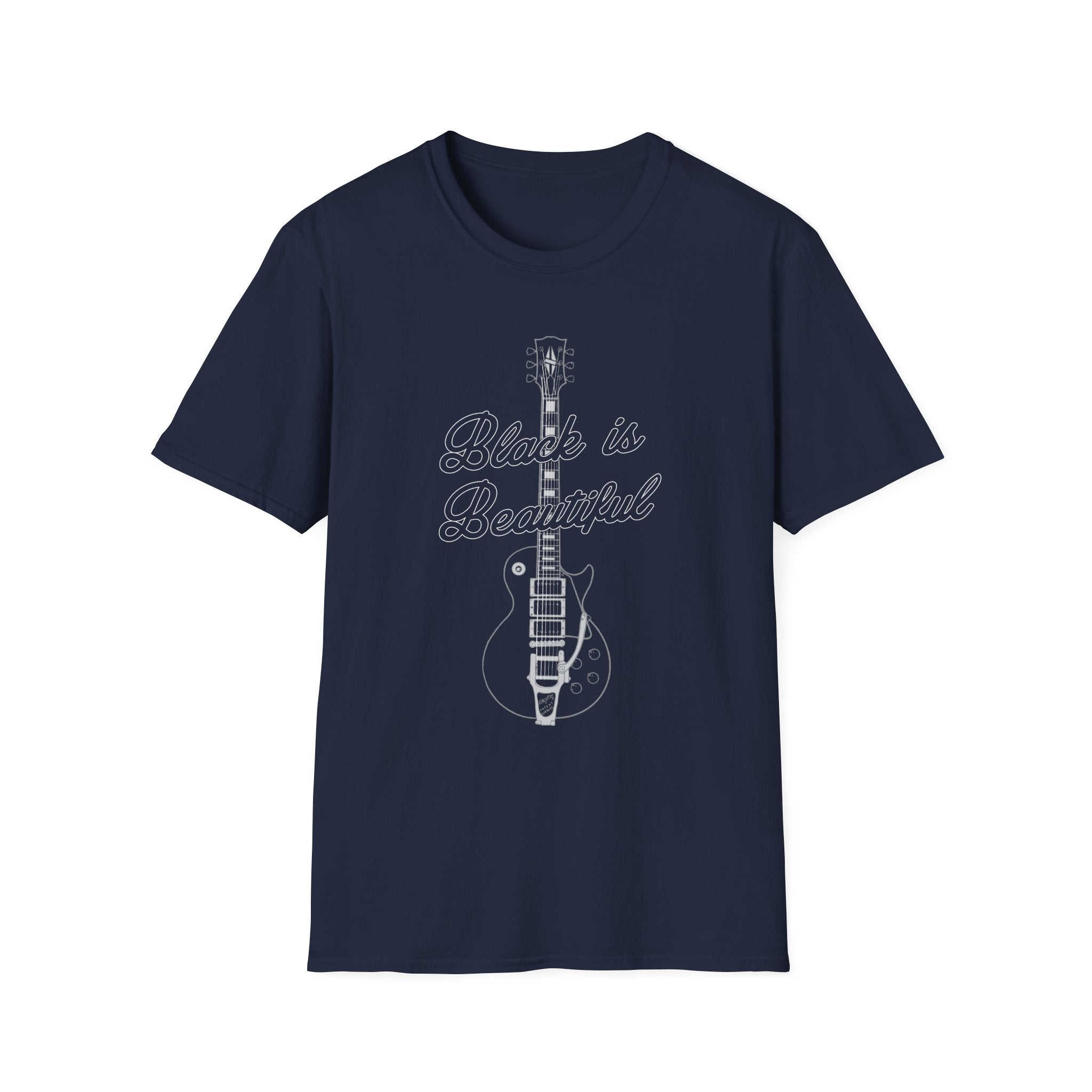 Black is Beautiful Black Beauty Electric Guitar T-Shirt