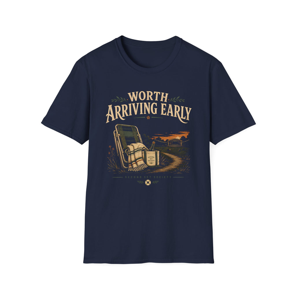 Worth Arriving Early Summer Concert T-Shirt