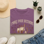Pour Decisions Wine Lovers Vacation T-Shirt