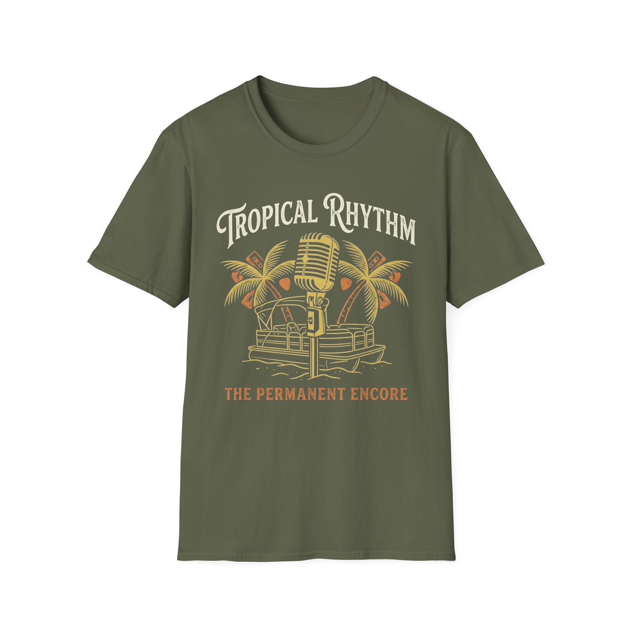 Tropical Rhythm Retirement Vacation T-Shirt