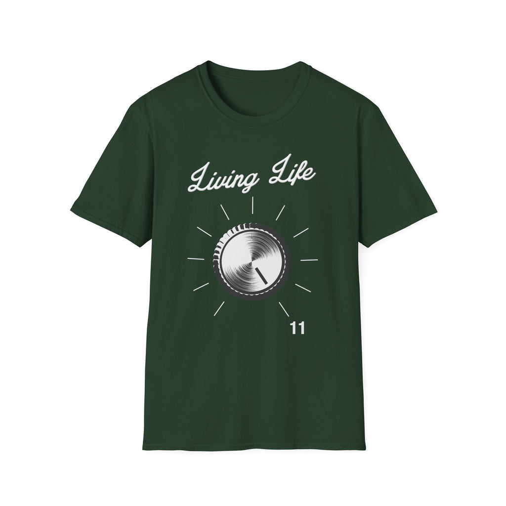 Volume Knob Living Life on Eleven T-Shirt