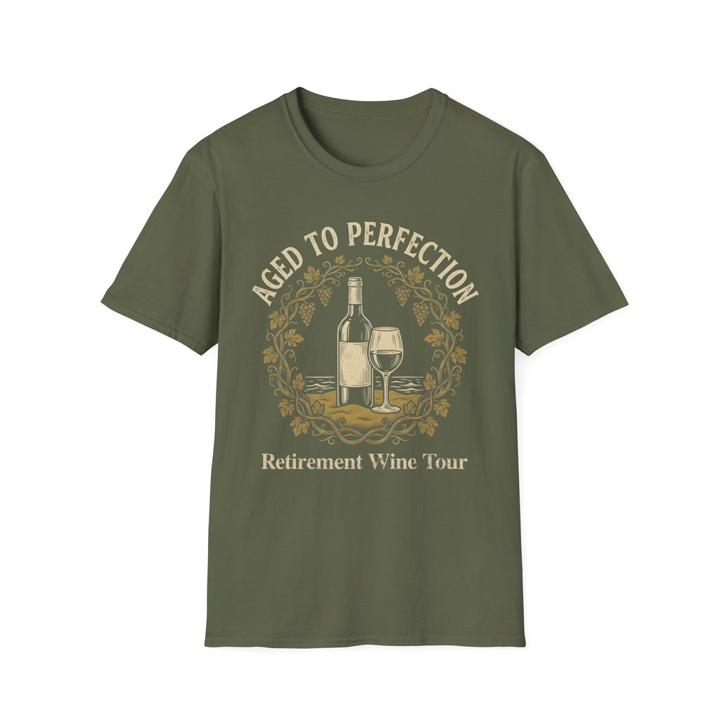 Aged to Perfection Wine Tour T-Shirt