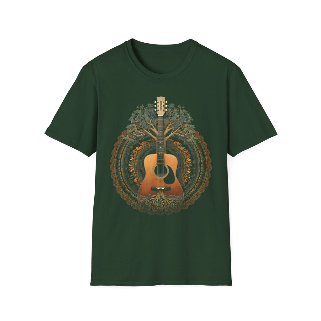 Tree of Life Acoustic Guitar T-Shirt