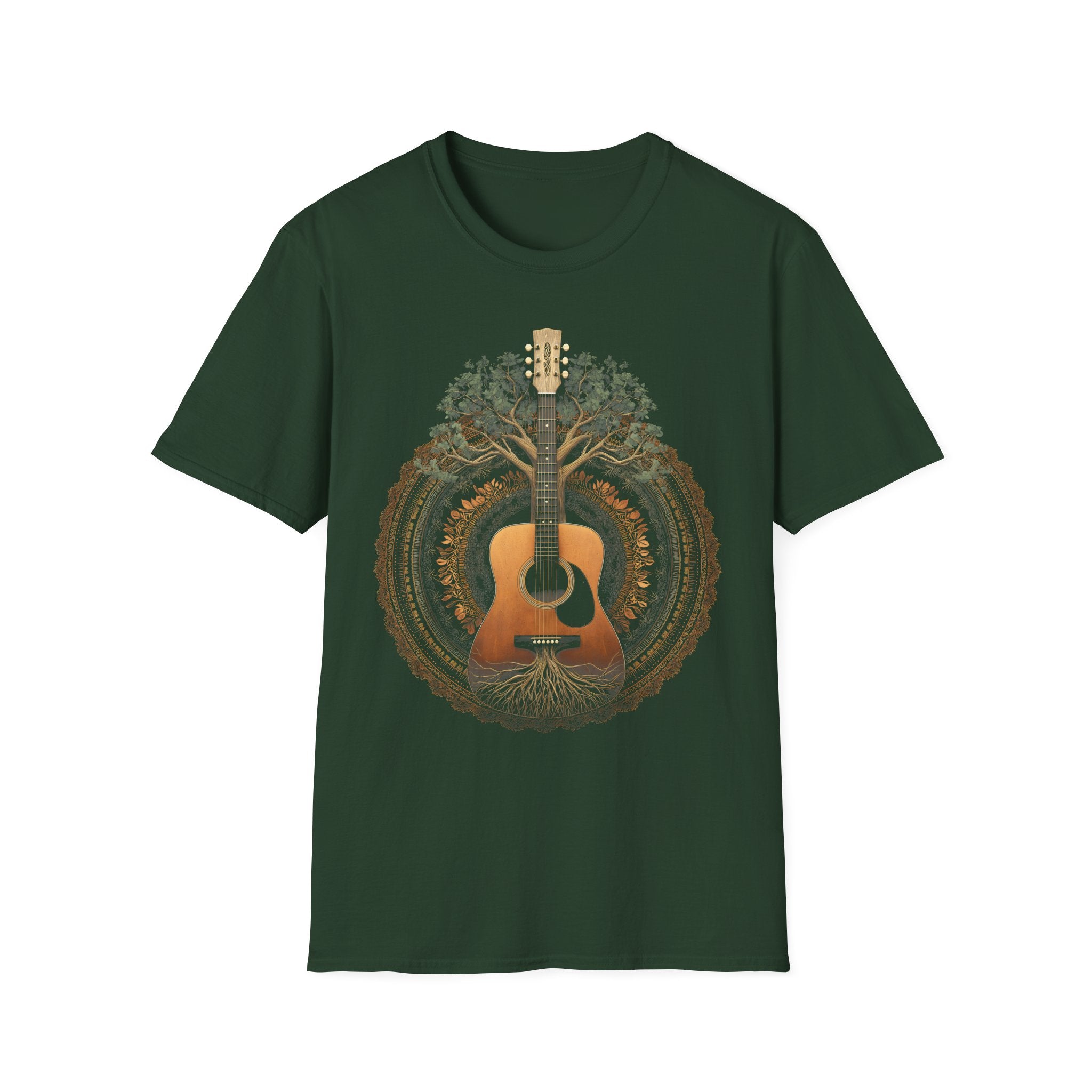 Tree of Life Acoustic Guitar T-Shirt