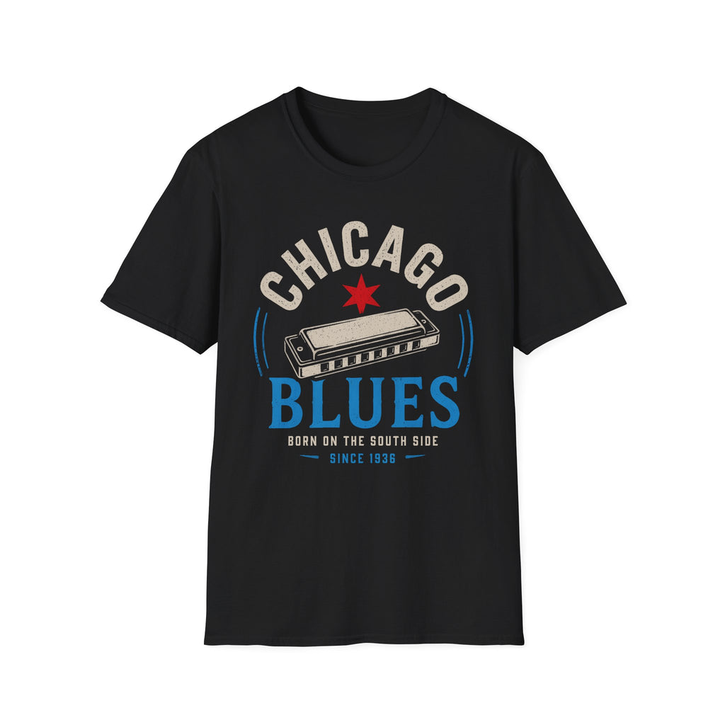 Born on the South Side Chicago Blues T-Shirt