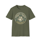 Perpetual Vacation T-Shirt — 'Crushing It' Vintage Barrel & Wine Graphic