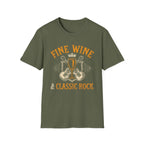 Fine Wine and Classic Rock T-Shirt