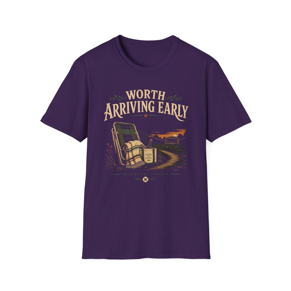 Worth Arriving Early Summer Concert T-Shirt