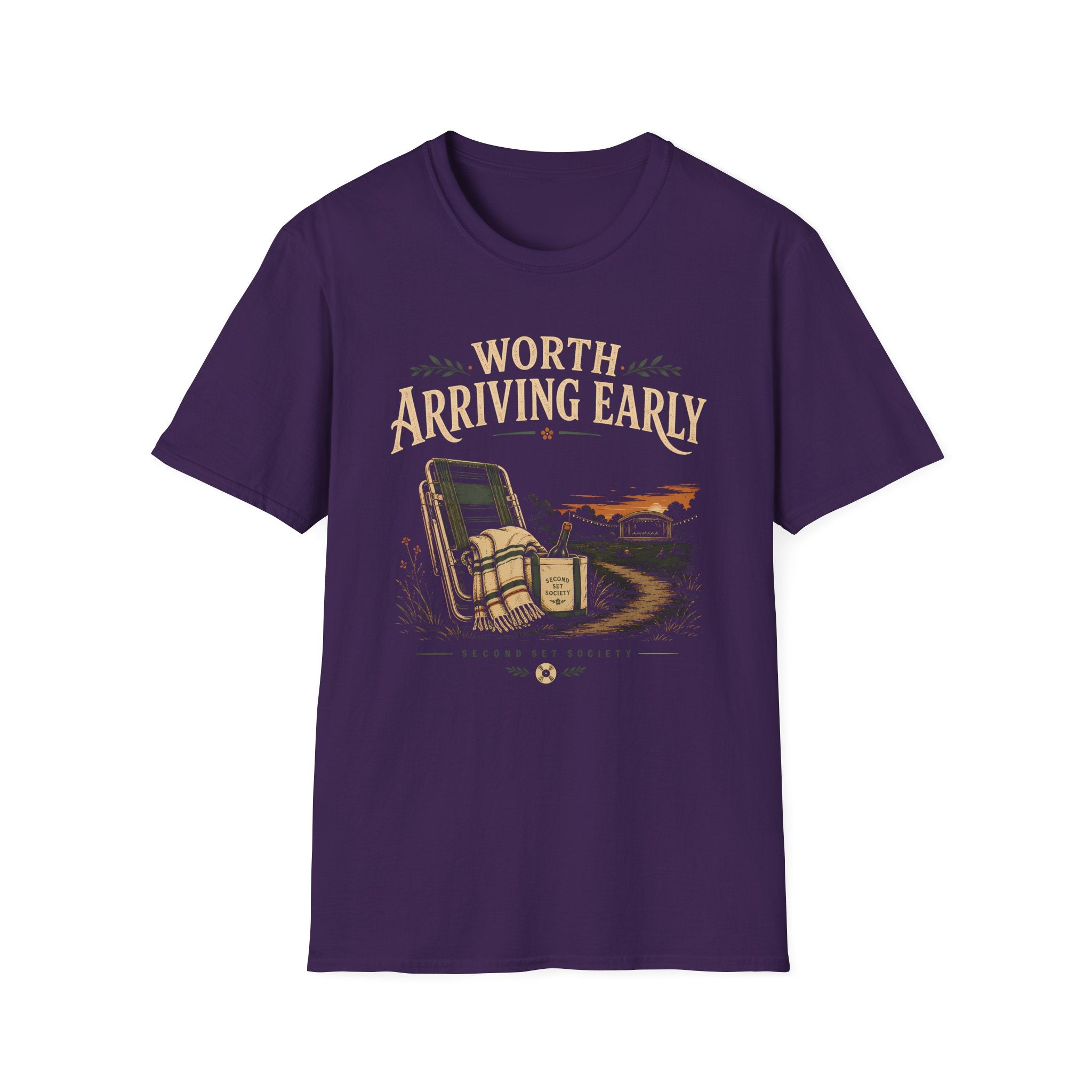 Worth Arriving Early Summer Concert T-Shirt