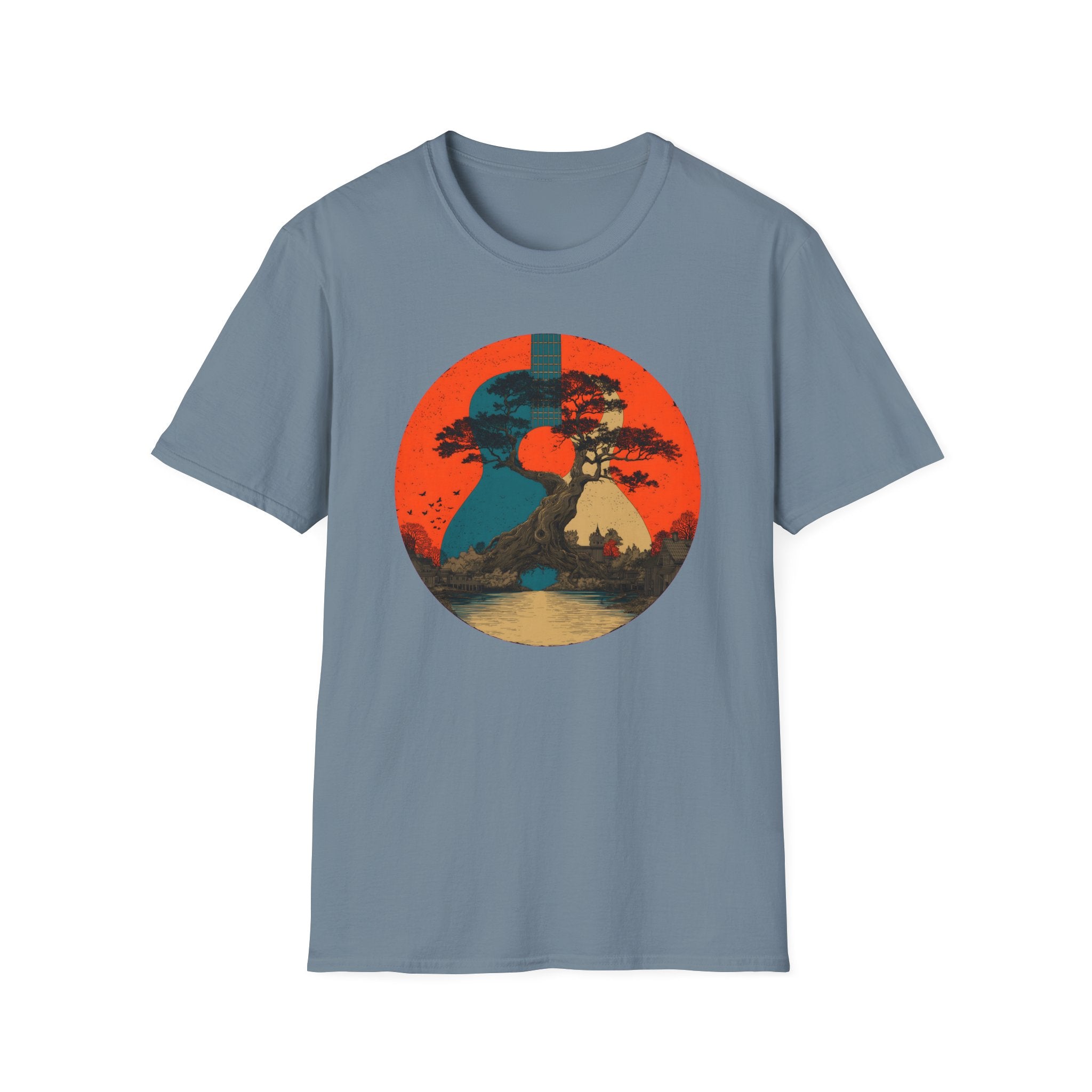 Tree of Life Acoustic Guitar T-Shirt
