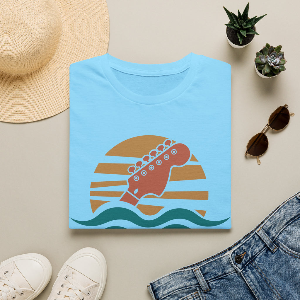Second Set Society Sunset Guitar T-Shirt