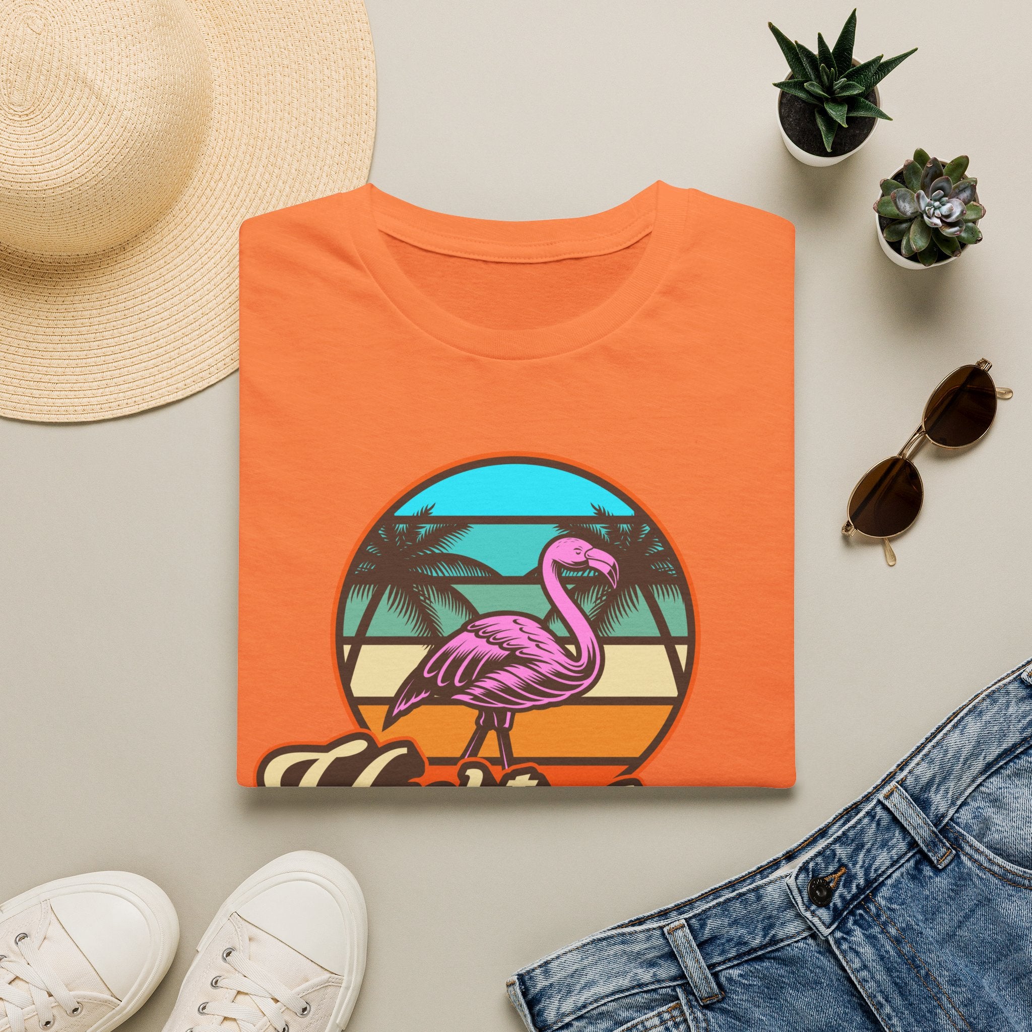 Yacht Rock Flamingo T-Shirt