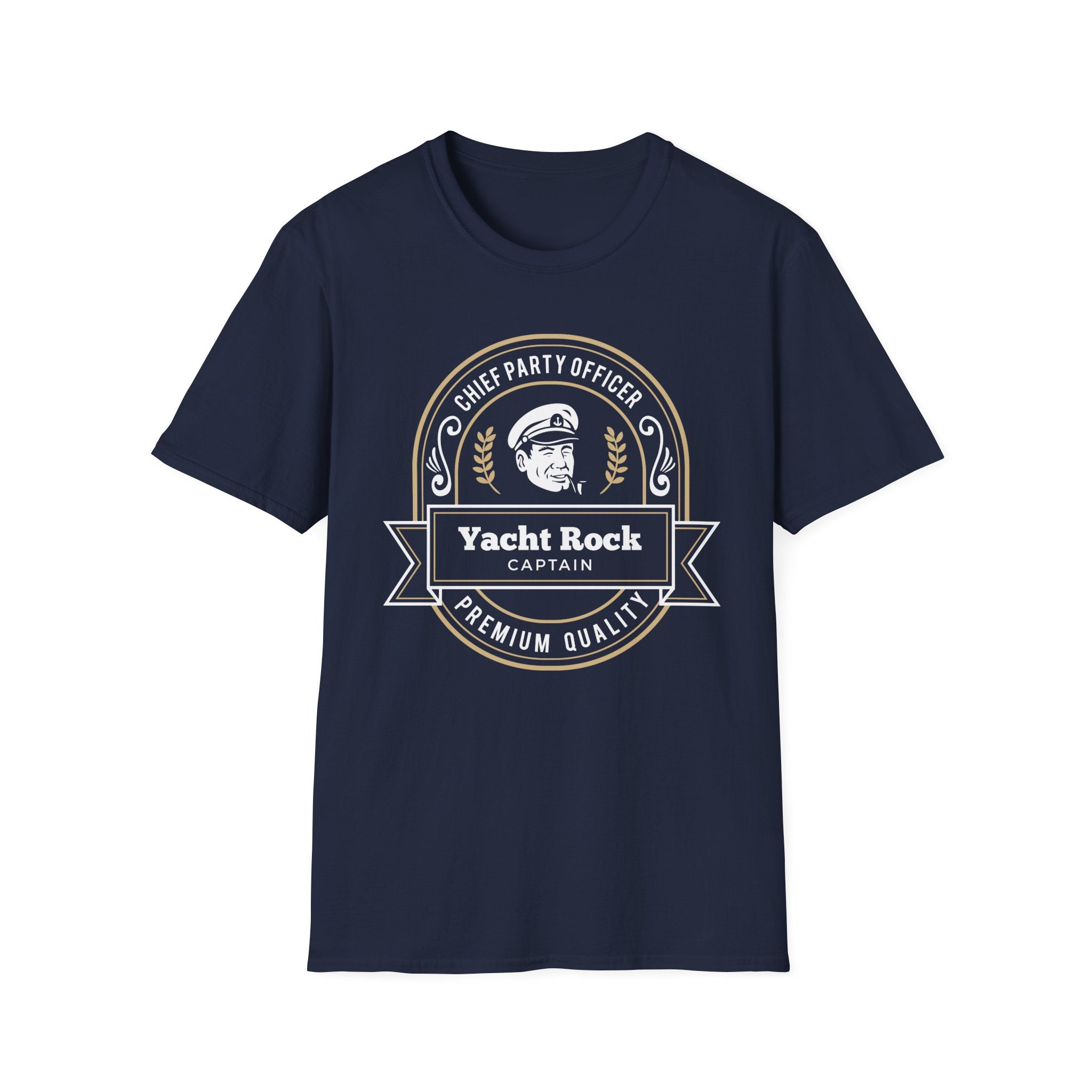 Chief Party Officer Yacht Rock Captain T-Shirt