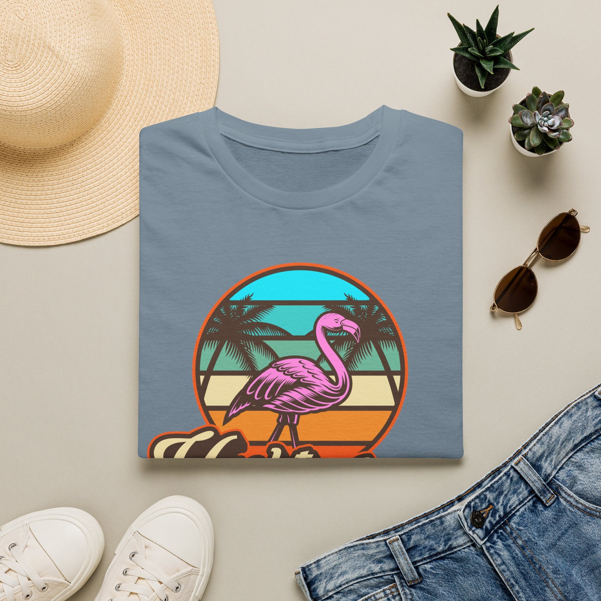 Yacht Rock Flamingo T-Shirt