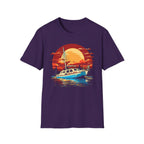 Sunset Harbor Yacht Rock T-Shirt