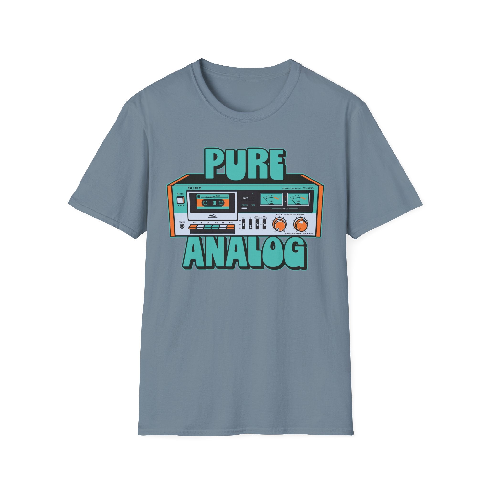 Vintage Tape Deck Pure Analog Audiophile T-Shirt