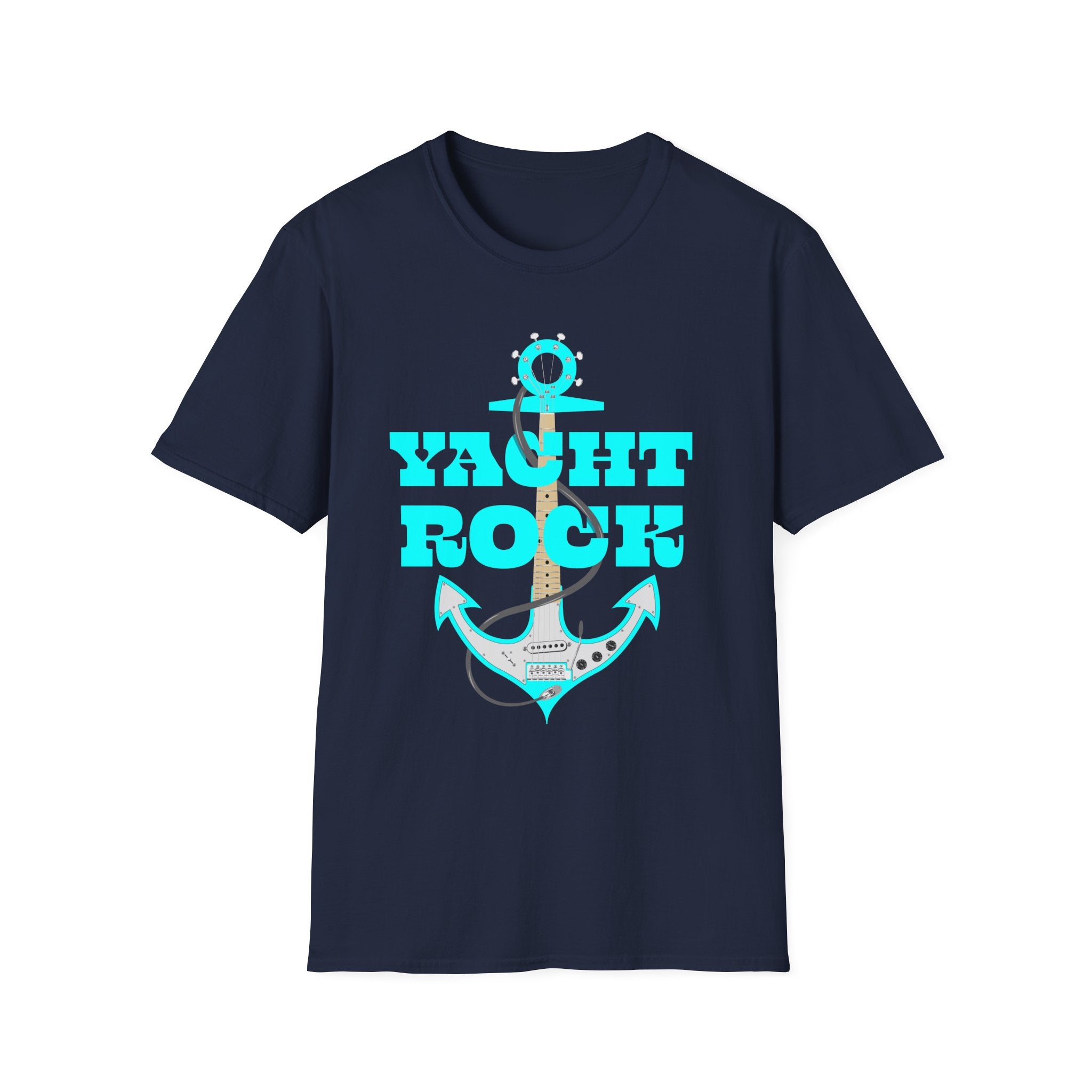 Anchor Electric Guitar Yacht Rock T-Shirt