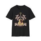 6 String Outlaw Nashville Country Guitar T-Shirt