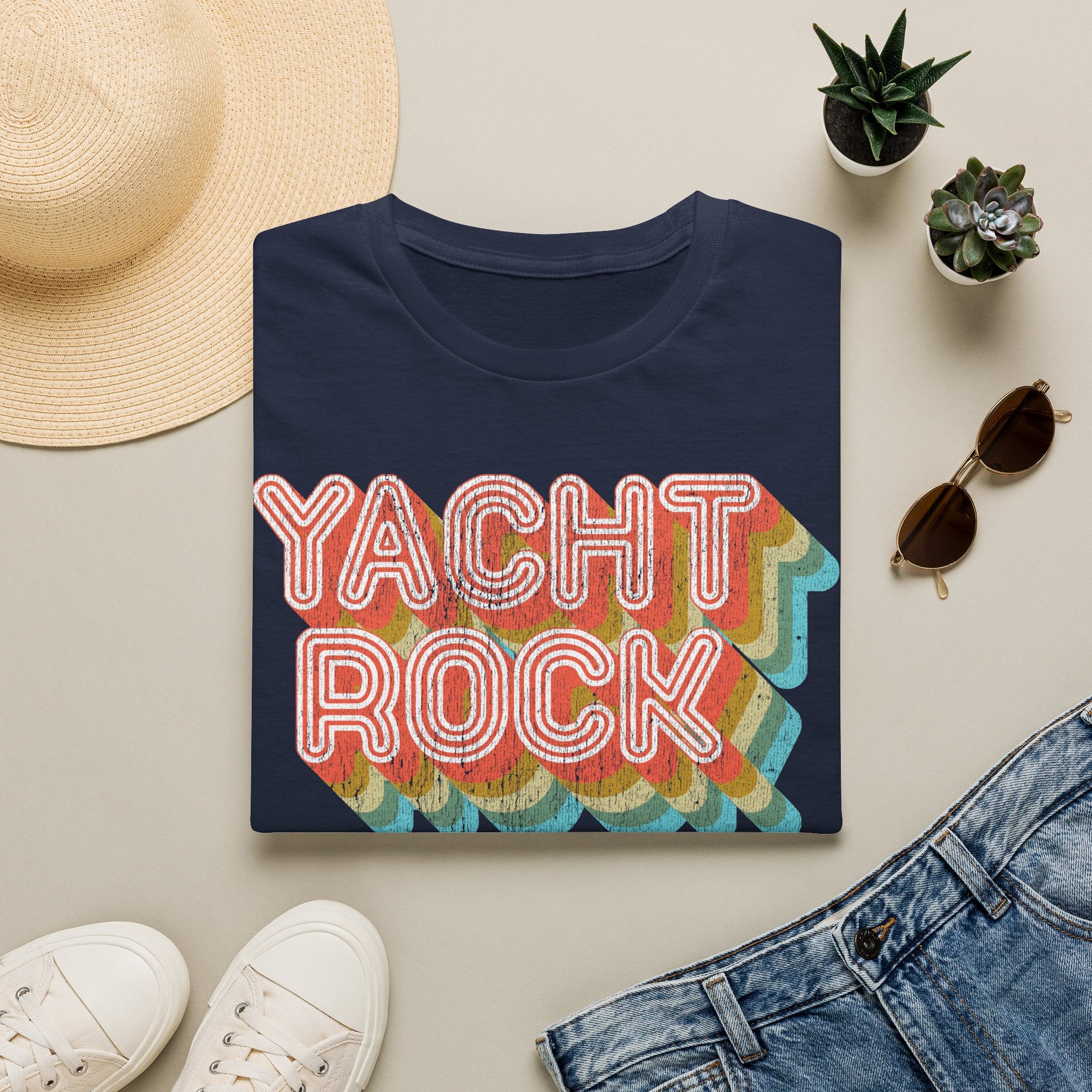 1970s Faded Yacht Rock T-Shirt