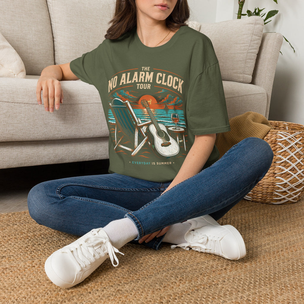 No Alarm Clock Tour T-Shirt